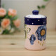 Blue Poppy Ceramic Cookie Jars