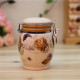 Falling Leaf ceramic storage containers