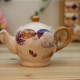 Falling Leaf teapot ceramic