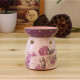 Floral Design Ceramic Oil Burner