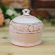 Hand Painted Ceramic Storage Jar