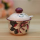 Magnolia Smilling Ceramic Sugar Canister