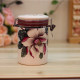 Magnolia Smilling ceramic canister