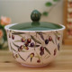 Olive Ceramic Storage Jar