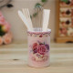 Romantic Rose ceramic utensil holder for kitchen